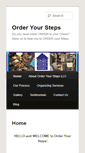 Mobile Screenshot of orderyoursteps.net